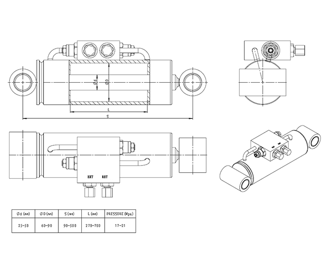 JIB CYLINDER