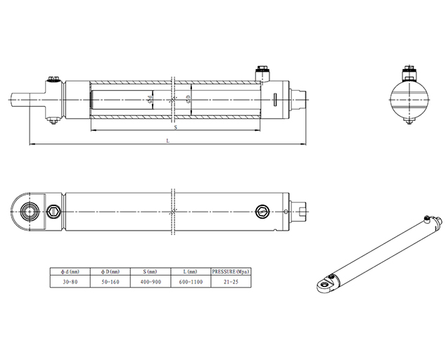 Arm Fold Cylinder