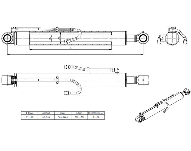 BOOM CYLINDER