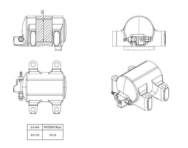PLUNGER LOCKING CYLINDER