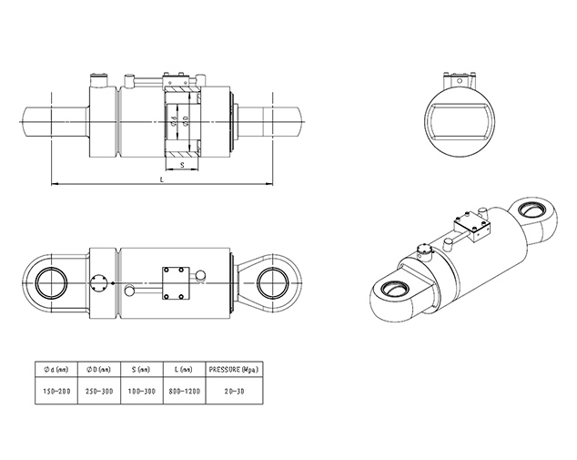 SHOVEL PLATE CYLINDER