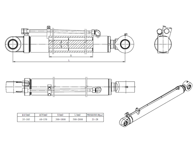 Anatomy of a Newstar Arm Cylinder