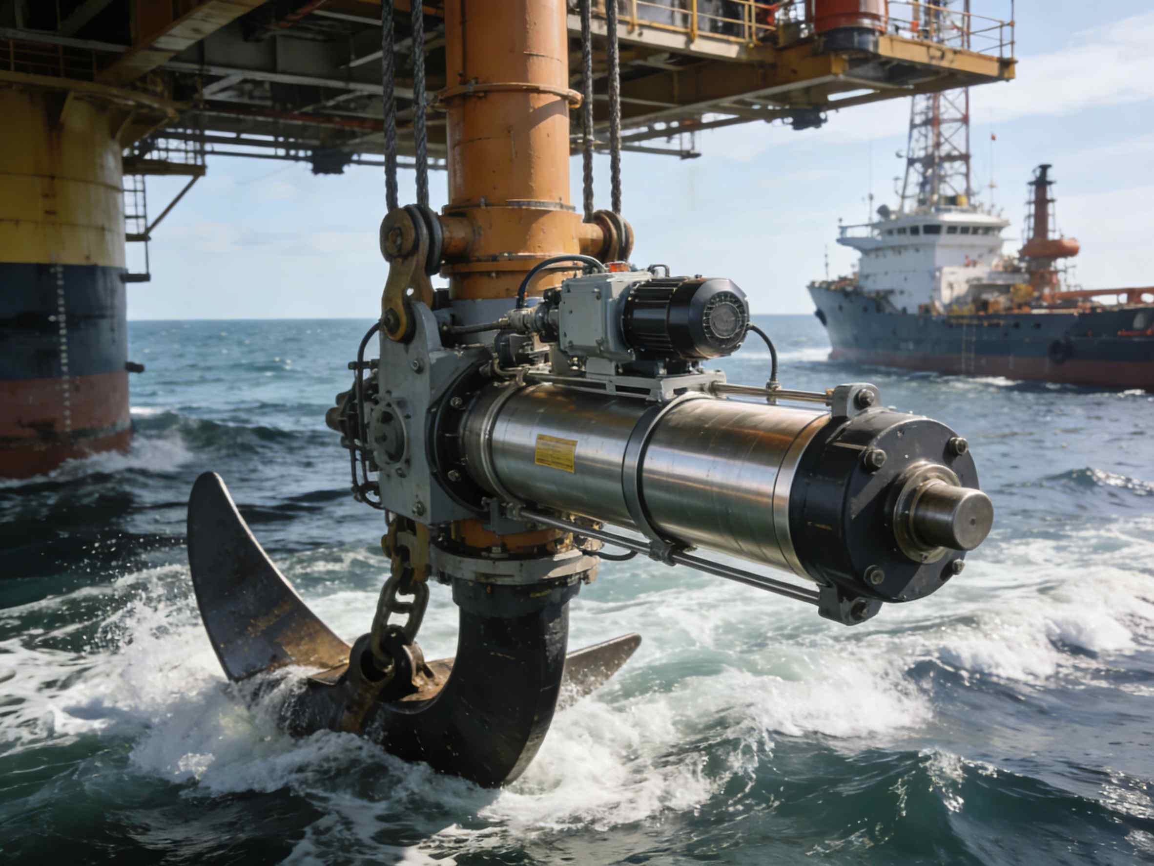 Marine Anchor Thruster System