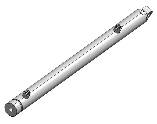 Unloader cylinder main function is to drive the swinging